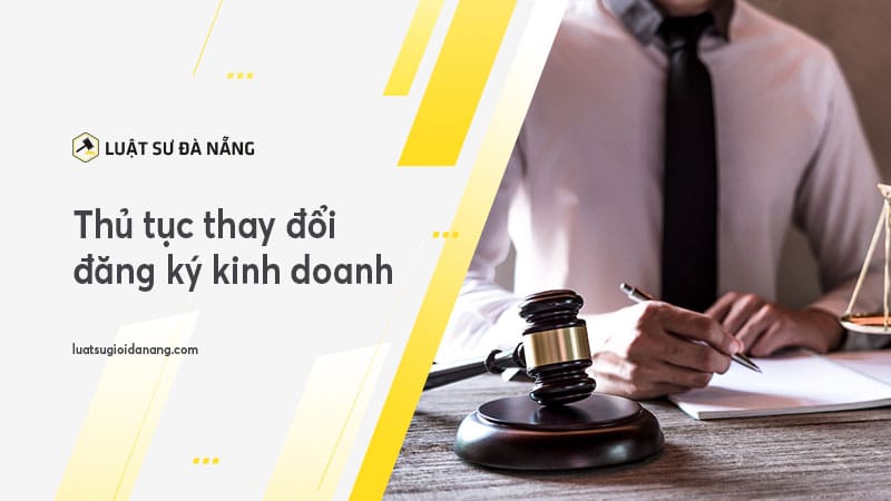 dịch vụ thay đổi đăng ký kinh doanh