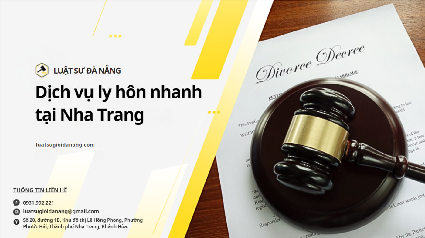 DỊCH VỤ LY HÔN NHANH TẠI NHA TRANG 1
